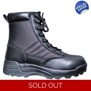 Tactical Zip Up Boots